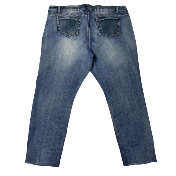 Indigo Rein Anklet Two-Tone Jeans Sz 24 - Picture 6 of 9